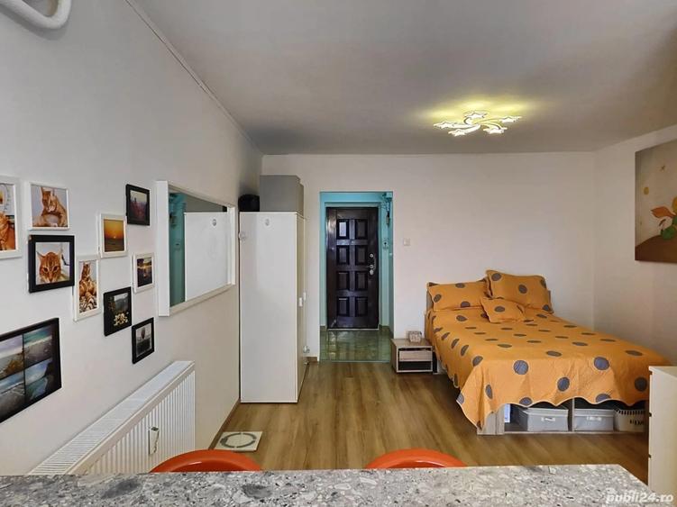 Garsoniera mobilata, etaj 5 10, metrou 500 m, vedere deschisa - 4