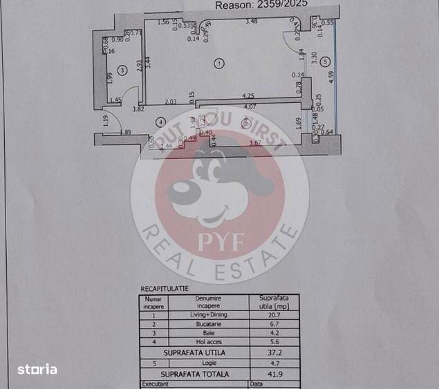 Novum Viilor | Garsoniera | 42mp | decomandata | B13165 - 1