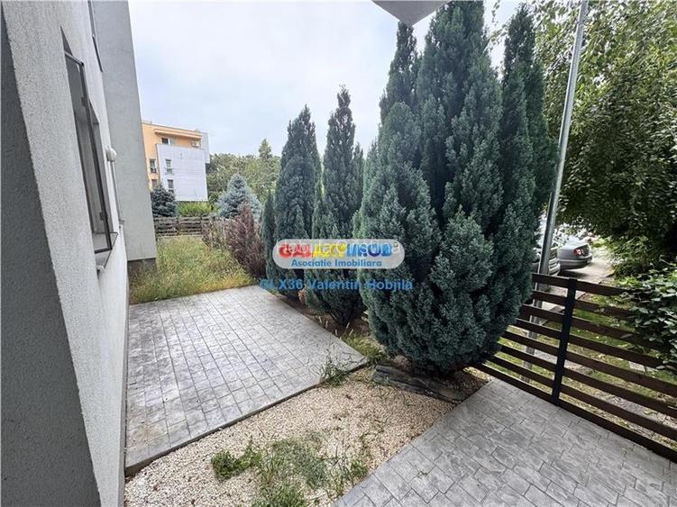 Inchiriere apartament 3 camere parter gradina 90 mp Baneasa Greenfield