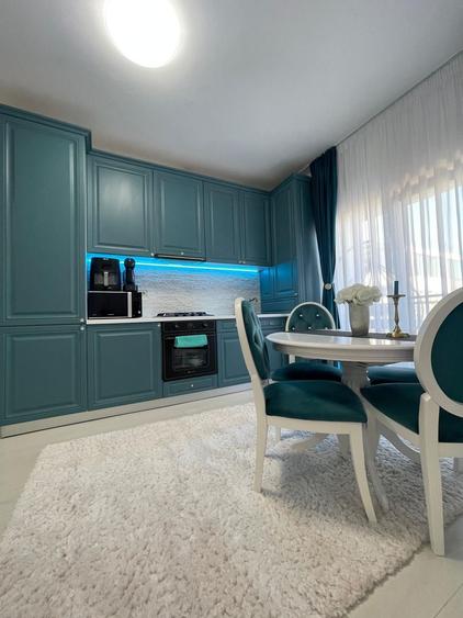 Apartament cu 2 camere semidecomandat, mobilat în Baciu