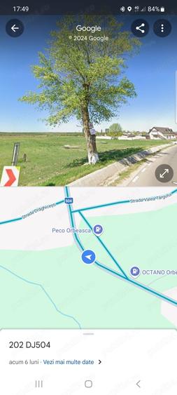 Teren de 2000 mp, în Orbeasca