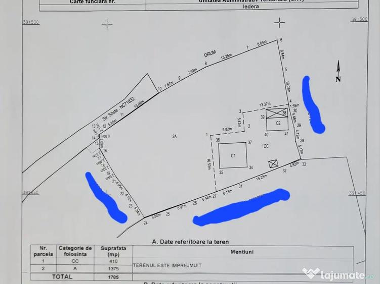 Casa de vacan?a sau locuit cu priveli?te superba Iedera de Jos, str. Silistea - 1