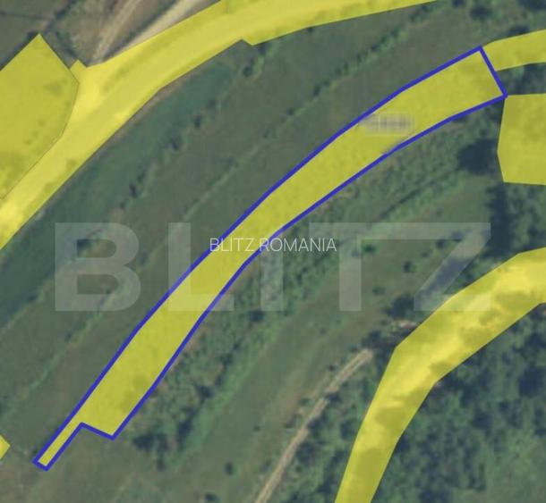 Teren parcelabil, front la strada, 1906mp, utilitati in zona