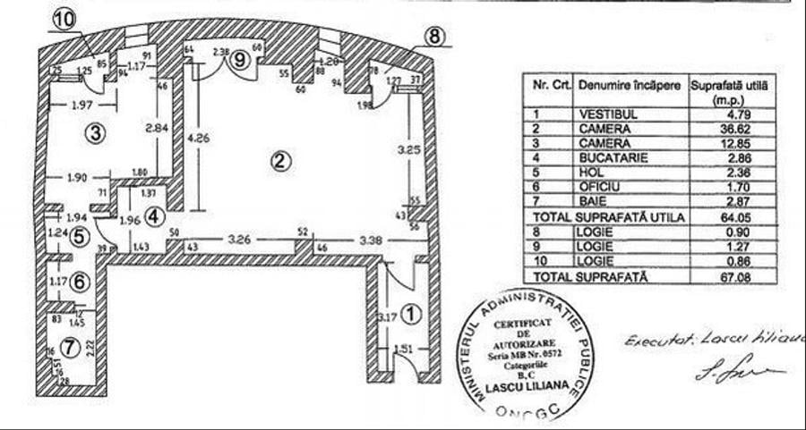 Piața Alba Iulia cu vedere  pe Bulevardul Unirii până la Casa Poporului - 3