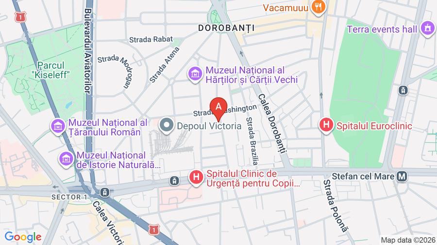 Dorobanti 1- 2 cam ,centrala proprie +ac, in vila, metrou Victoriei, PREȚ REDUS  - 1