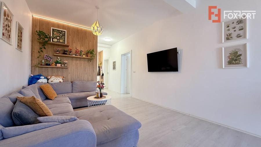 Duplex de vanzare, 3 camere + 2 bai - mobilat si utilat - Mosnita Noua - 6