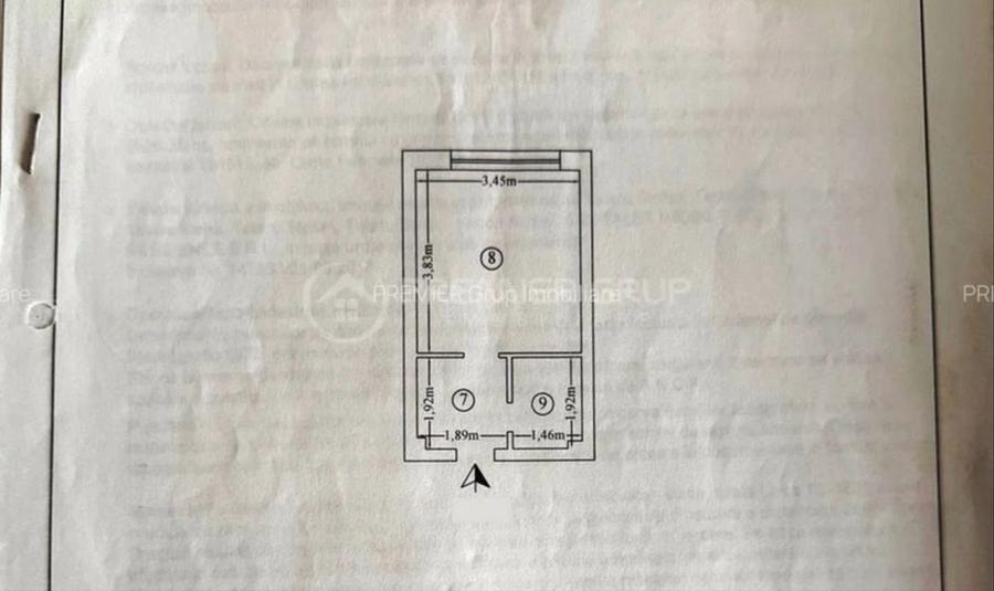 Apartament cu 2 camere decomandat în Exterior Vest
