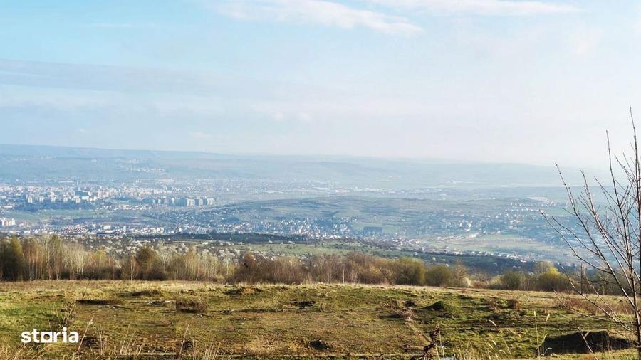 Teren intravilan de 2504 mp, font 21 m, panorama deosebita, Feleac - 8