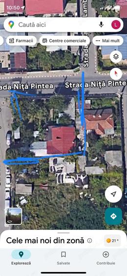 Teren de 440 mp, în Central