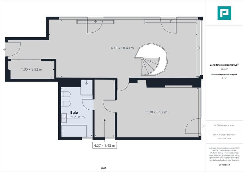 Penthouse Premium exclusivist pe 2 niveluri - 12
