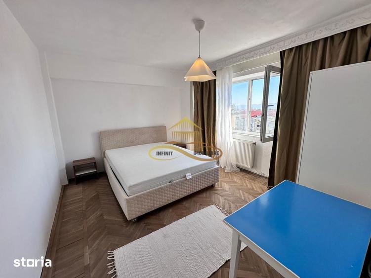 Apartament cu 3 camere, mobilat în 9 Mai