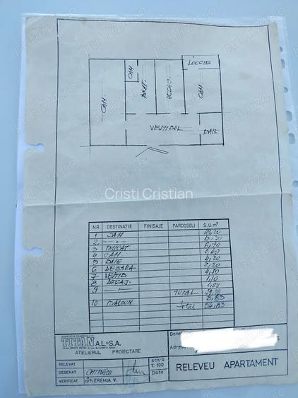 Oportunitate direct proprietar-comision ZERO! Apartament 2 camere decomandat Vitan Olimpia.