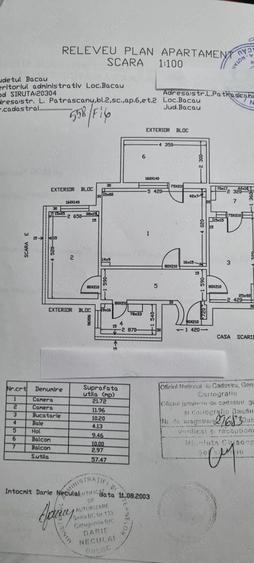 SUPER : Vand apartament cu doua camere in municipiul Bacau - 1