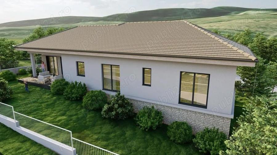 Casa unifamiliala D+P, la intrare in Chinteni pe stanga, str. Brizei - 2