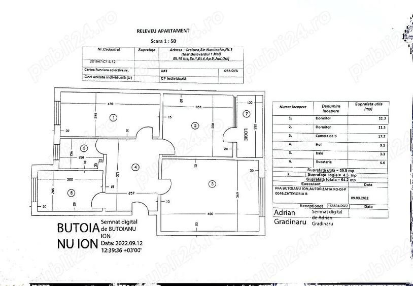 Vand apartament zona 1Mai insula - 8