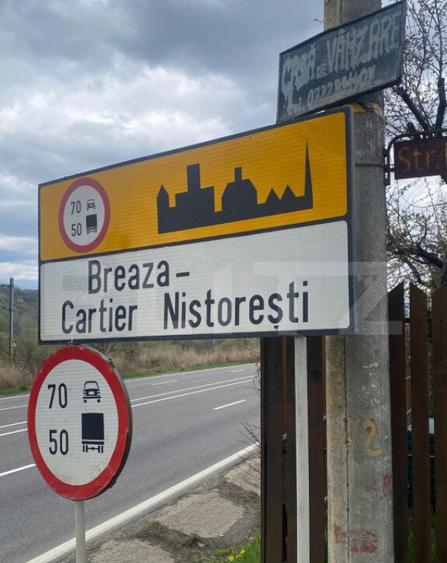 Teren 701 mp, front 30ml la DN1, Nistoresti, jud. Prahova - 2