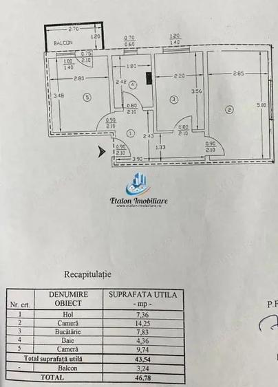 Apartament 2 camere decomandat, zona Biserica Noua Precista - 1