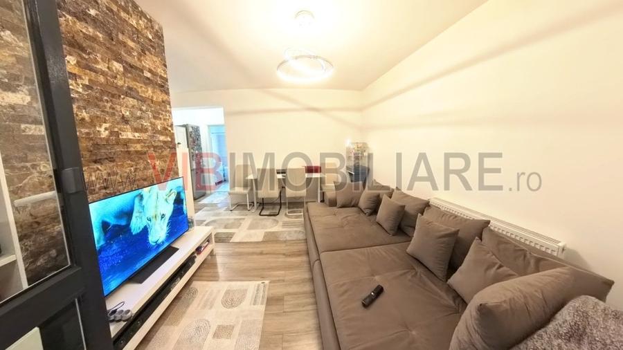 2 camere transformat în 3 -mobilat/utilat complet- Chiajna - 3