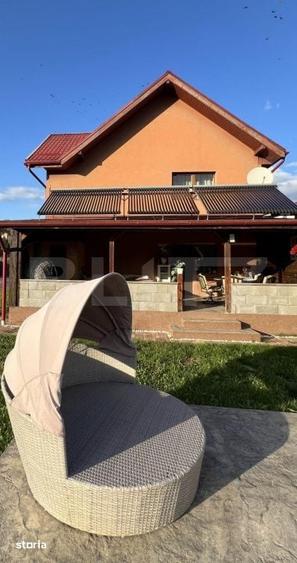 Casă cu 2 camere cu Piscina în Chinteni