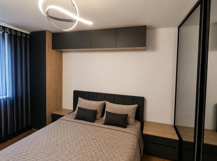 Apartament cu 2 camere decomandat, mobilat în Faleza Nord