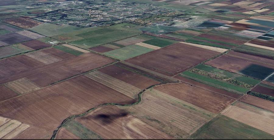 Teren agricol extravilan de 8700 mp, în Sacoșu Turcesc