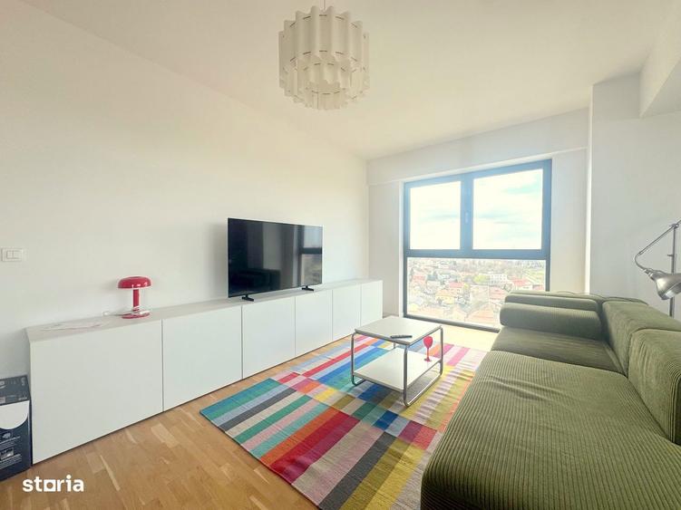 Apartament cu 2 camere, mobilat în Soarelui