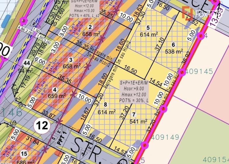 Parcele teren de vanzare, pentru case - Mosnita Noua - 2