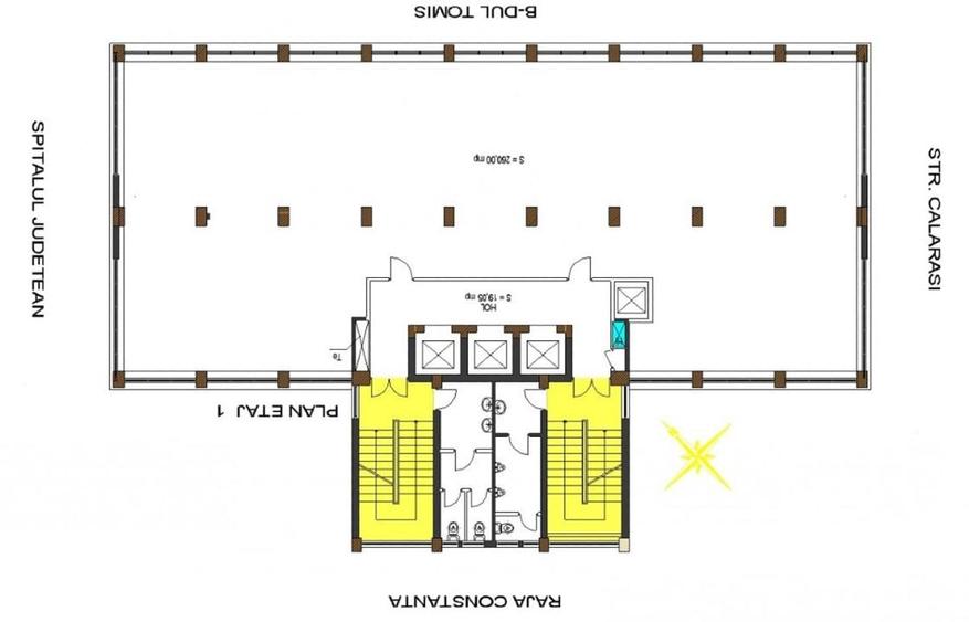 Birou ultracentral  Bdul Tomis - 10
