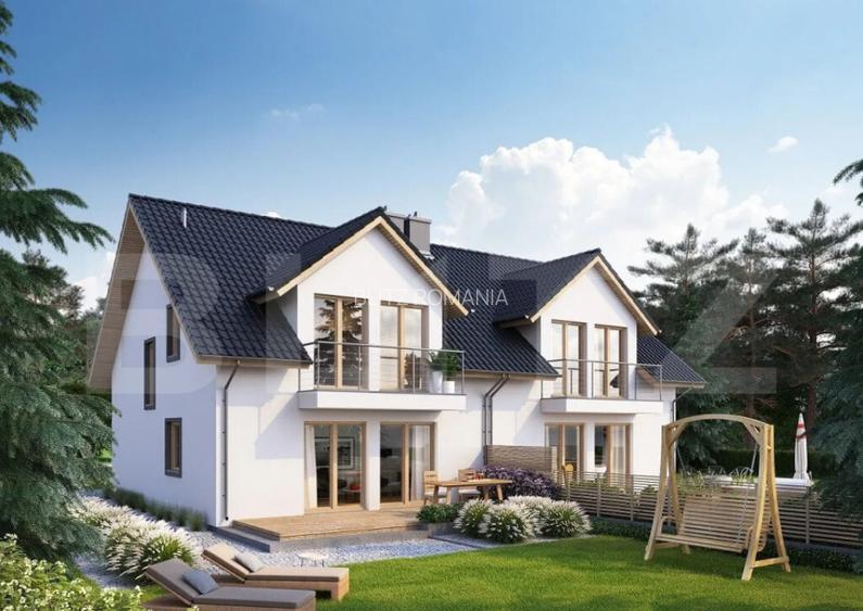 Parcela teren intravilan, constructie case, 698 mp, P+2E, Ti