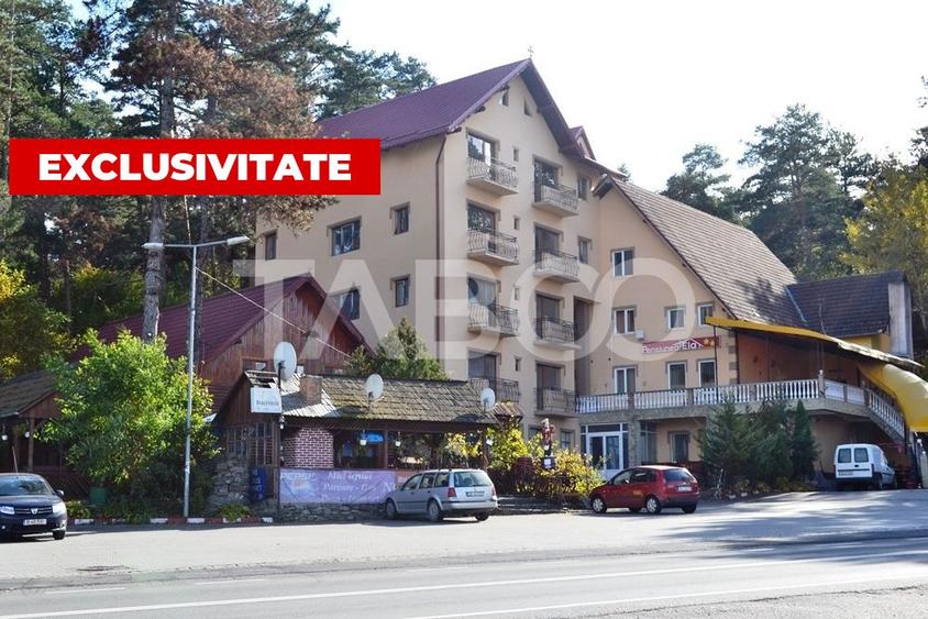Pensiune de vanzare in Talmaciu judetul Sibiu renovata cu 26 camere - 1