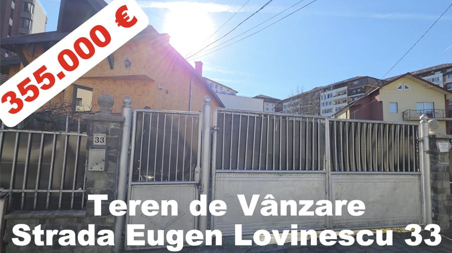 Str. Eugen Lovinescu 33, CJ 400534 Teren Construcții Intravilan - 1