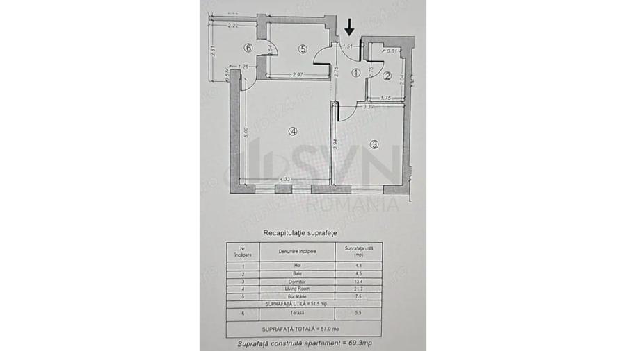 REA1027521 Apartament 2 Camere I Porsche Pipera I - 7
