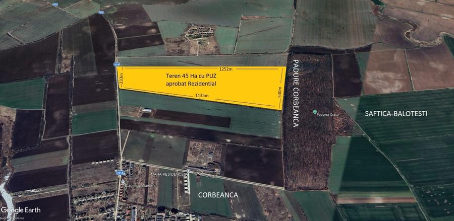 Corbeanca-teren-PUZ-proiect-avans cu rest de plata in 5 ani - 2