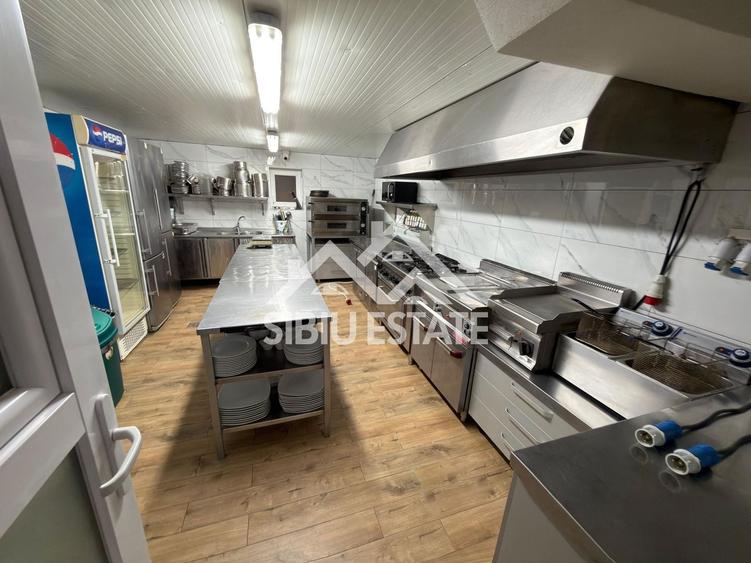 Spatiu restaurant- fast food echipat profesional Horeca Central Sibiu - 7
