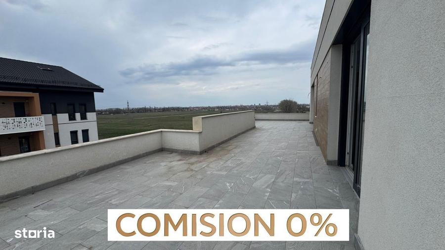 COMISION 0% | Penthouse 3 Camere | 91 mp + 63 mp terasa | Zona Giroc - 1