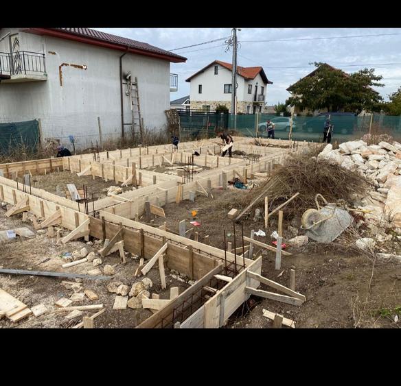 Plata in rate, Vama Veche teren cu fundatie! Nucilor apa,gaz, curent - 3