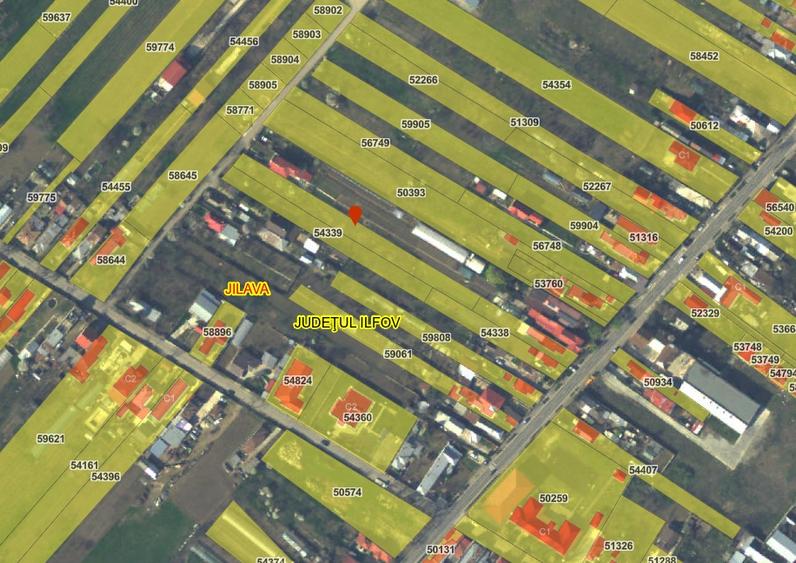 Vand Teren Intravilan – 1.791 mp Jilava, Str. Piersicilor COMISION 0% - 4