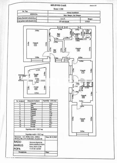 Casa / Centrul Istoric / Teren 280 mp / 5 Camere - 7