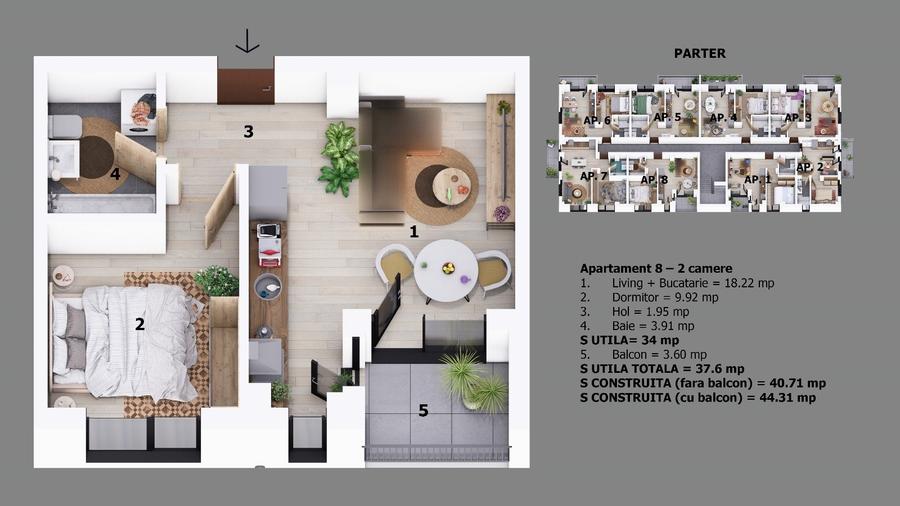 Proiect Nichita Stanescu / Ion Creanga | Canalizare | Parcare | Comision 0% - 11