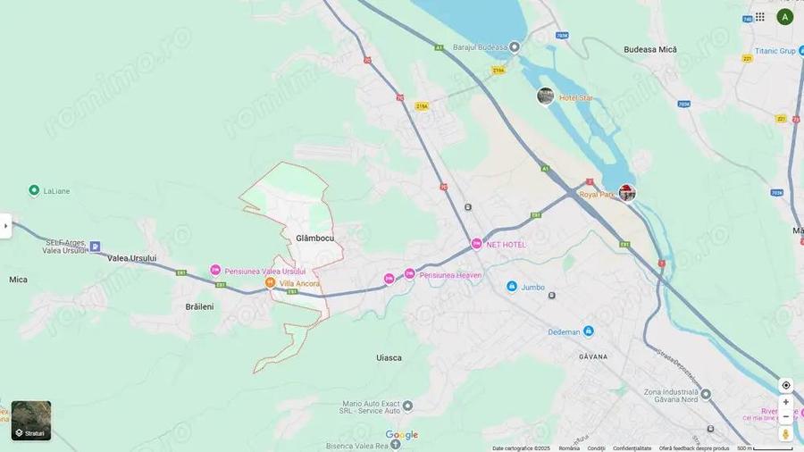 Proprietar, vand 1.466 mp teren intravilan Glambocu- Bascov Arges - 1