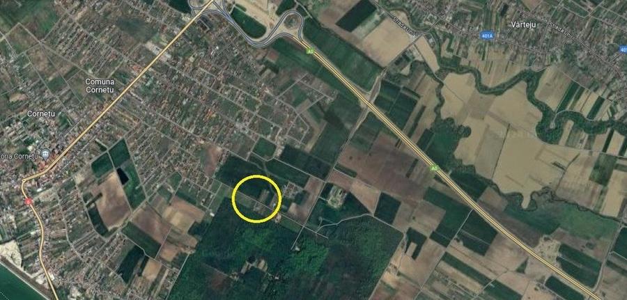 Vanzare teren intravilan Magurele / 2.500 mp / D: 17.55 m - 3