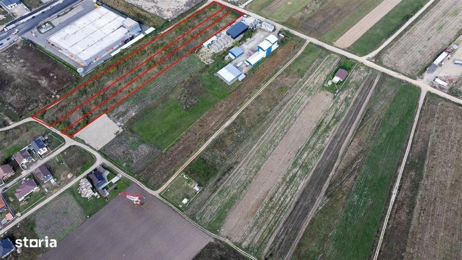 Teren intravilan industrial Osorhei - 5