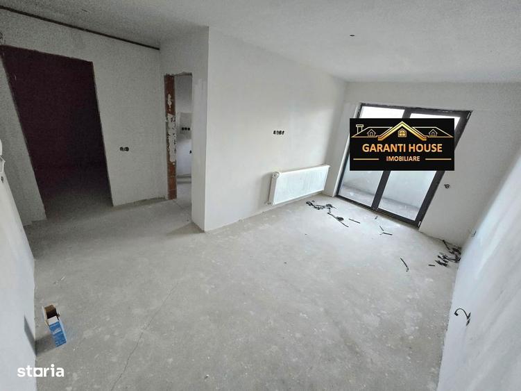 Bloc nou, apartament cu o camera + terasa, semifinisat, 53 500 neg. - 5