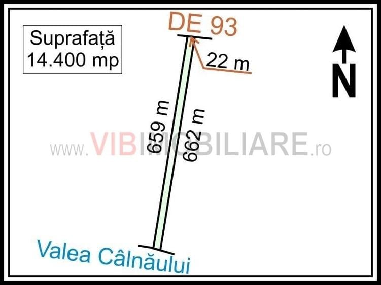Glina - Strada Bucuriei, teren extravilan, suprafata 14.400 mp - 1