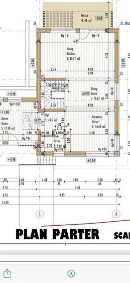 Casa de vanzare in Feleacu, 150 mp utili +535 teren, COMISION 0 - 4