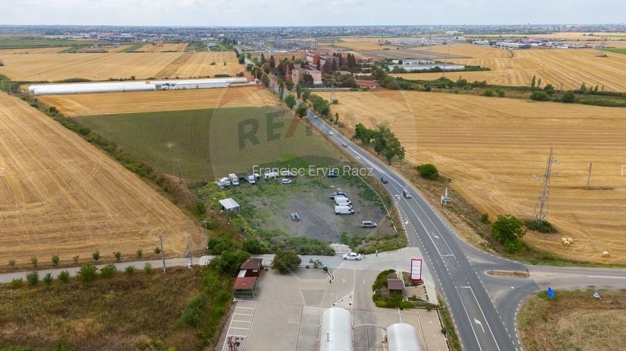 Teren 4200 mp, pozitie strategica, utilitati, Centura Arad