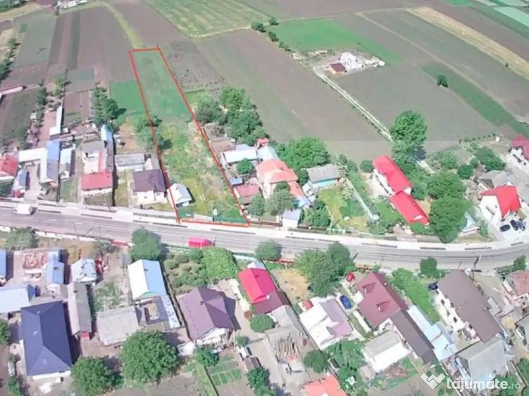 Teren intravilan 2000 mp cu front la drumul public 22 ml in - 1