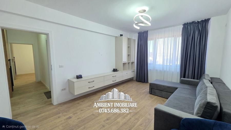 APARTAMENT cu 3 camere, mobilat și utilat, BLOC NOU, VASLUI - zona CARTIER; - 6