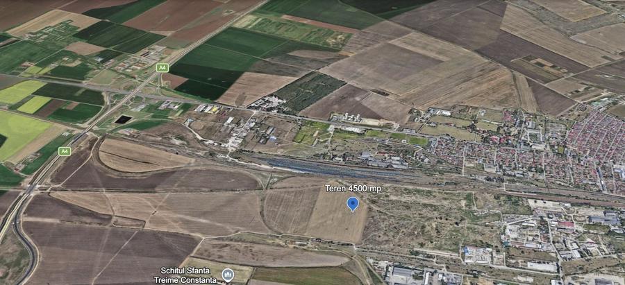 Oportunitate rară de investiție – Zona Industrială  - teren 4.500 mp. - 2