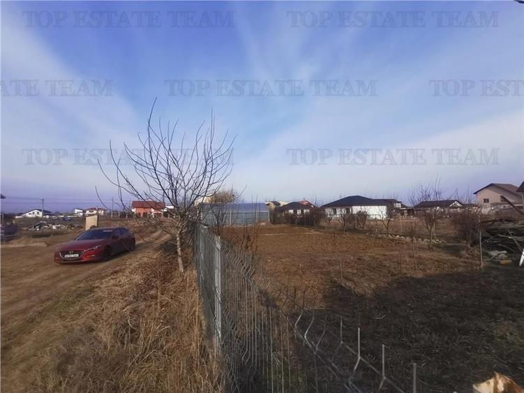Teren 633mp imprejmuit in centru Domnesti/posibilitate schimb - 1